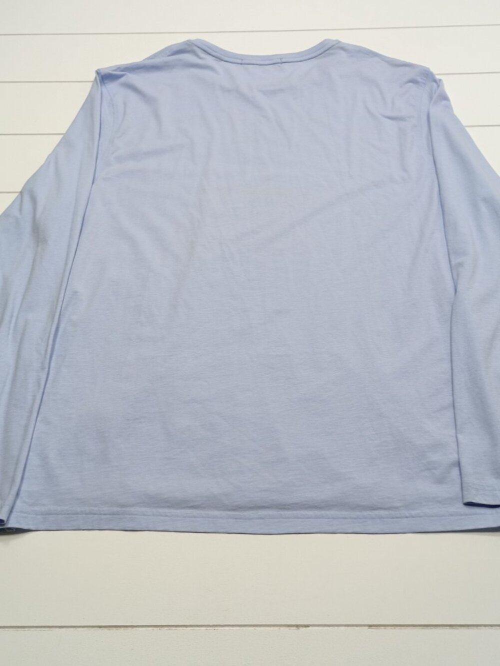 Greyson Galloway Men XL Blue Long Sleeve Camo Wolf Logo Golf Shirt - Picture 8 of 9